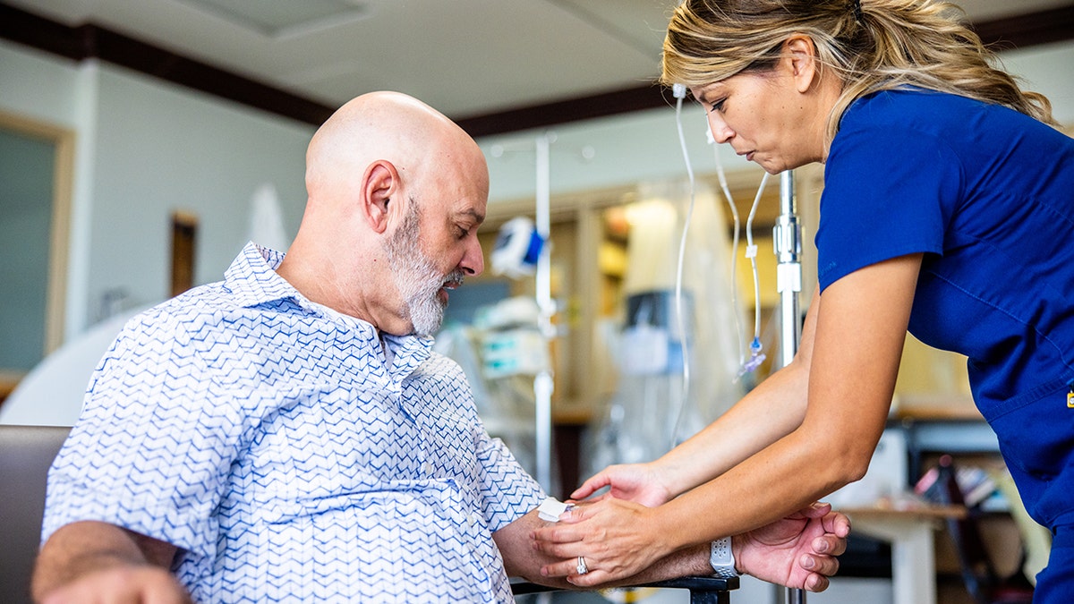 Chemotherapy treatment in the medical room: used for ketamine choice
