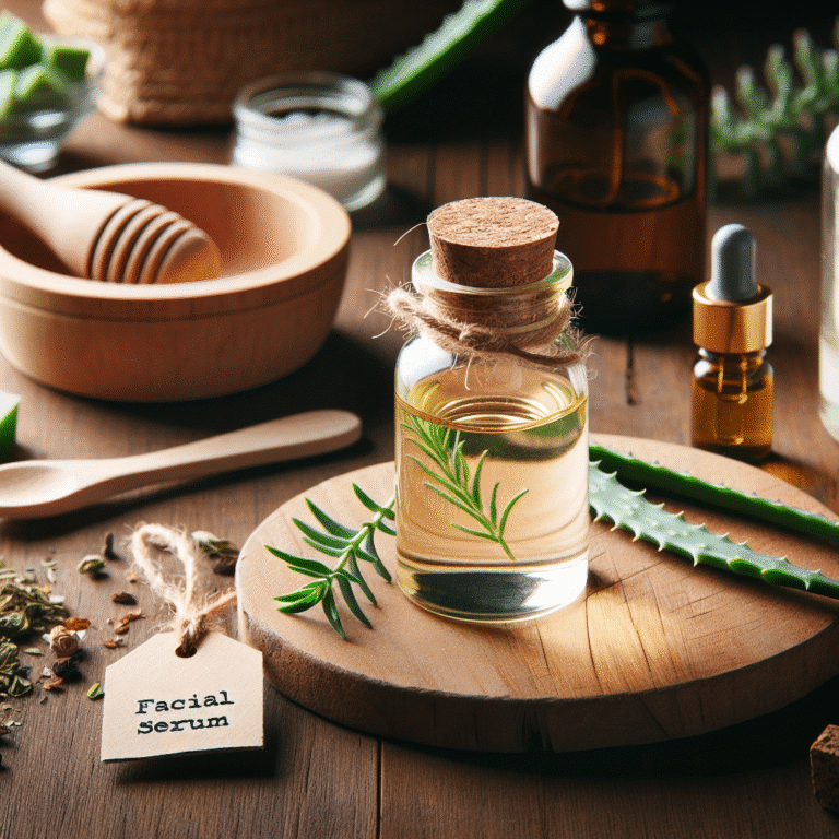 como preparar um sérum facial caseiro