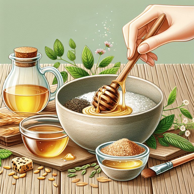 receita de máscara facial natural para esfoliação