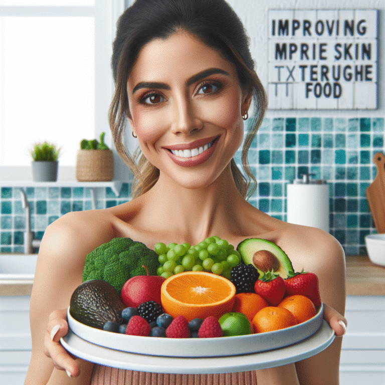 como melhorar textura da pele com alimentos