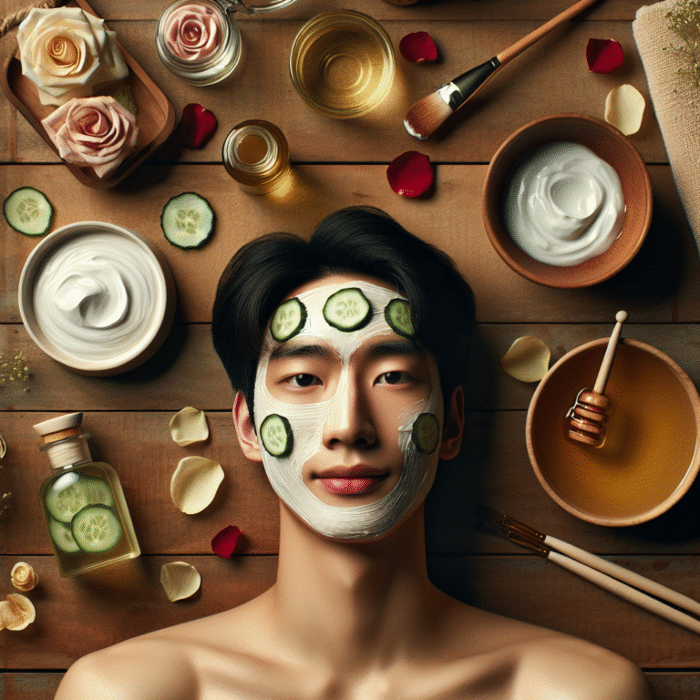 Cuidados faciais para pele sensível e seca.