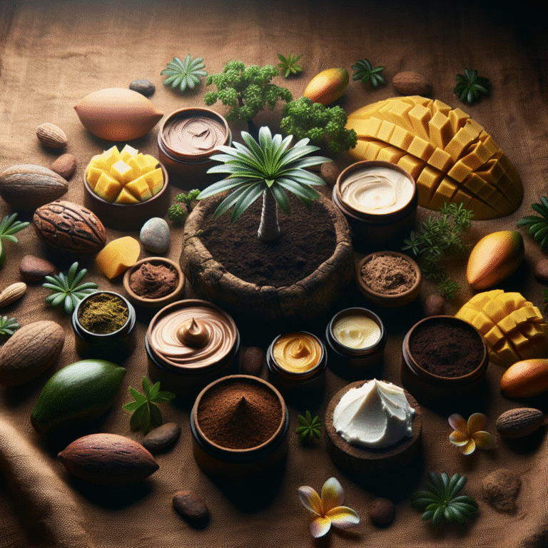 manteigas vegetais para hidratação da pele: a riqueza que vem da terra