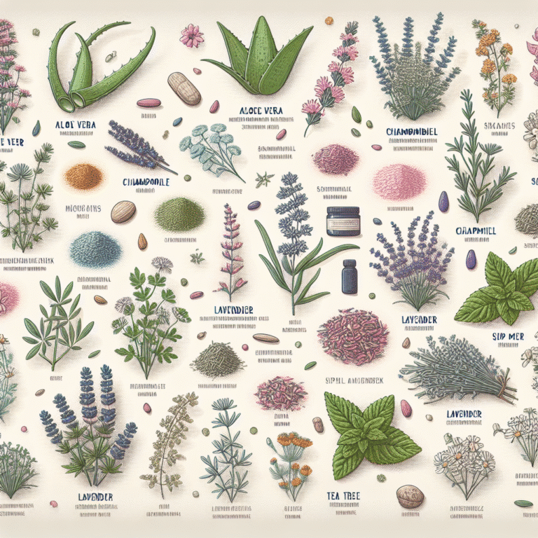ervas medicinais que transformam os cuidados com a pele