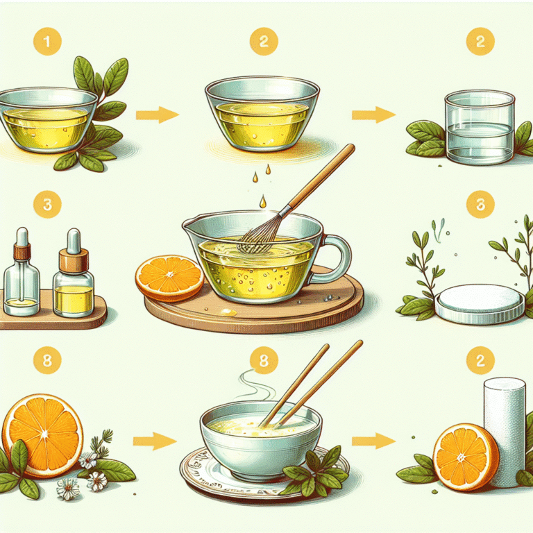 passo a passo de um tônico facial caseiro