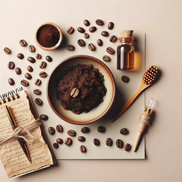 esfoliante caseiro para pele oleosa com café