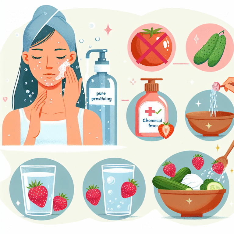 como evitar acne sem produtos químicos