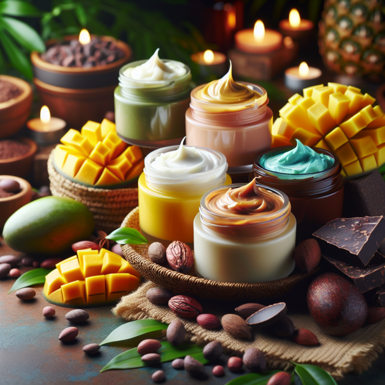 manteigas vegetais para hidratação da pele: benefícios e usos