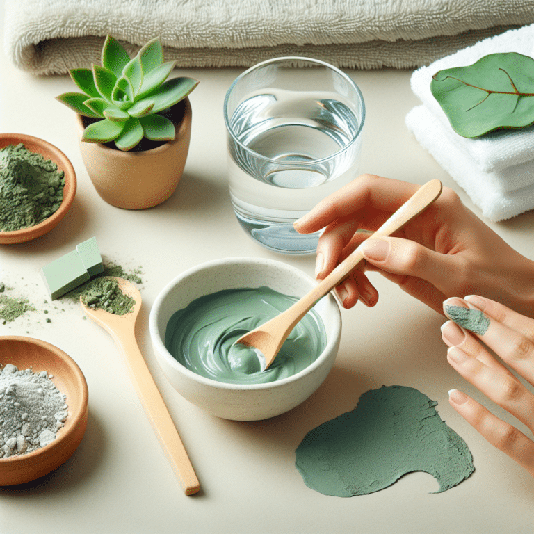 como preparar máscara de argila para acne