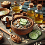 receita de máscara facial natural esfoliante caseiro para pele oleosa