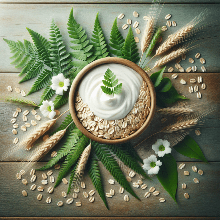 esfoliante natural para pele sensível com aveia e iogurte