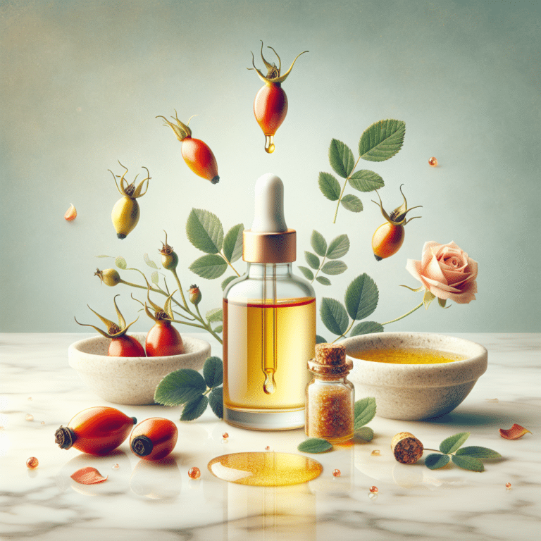 receita de sérum facial caseiro com rosa mosqueta e vitamina E