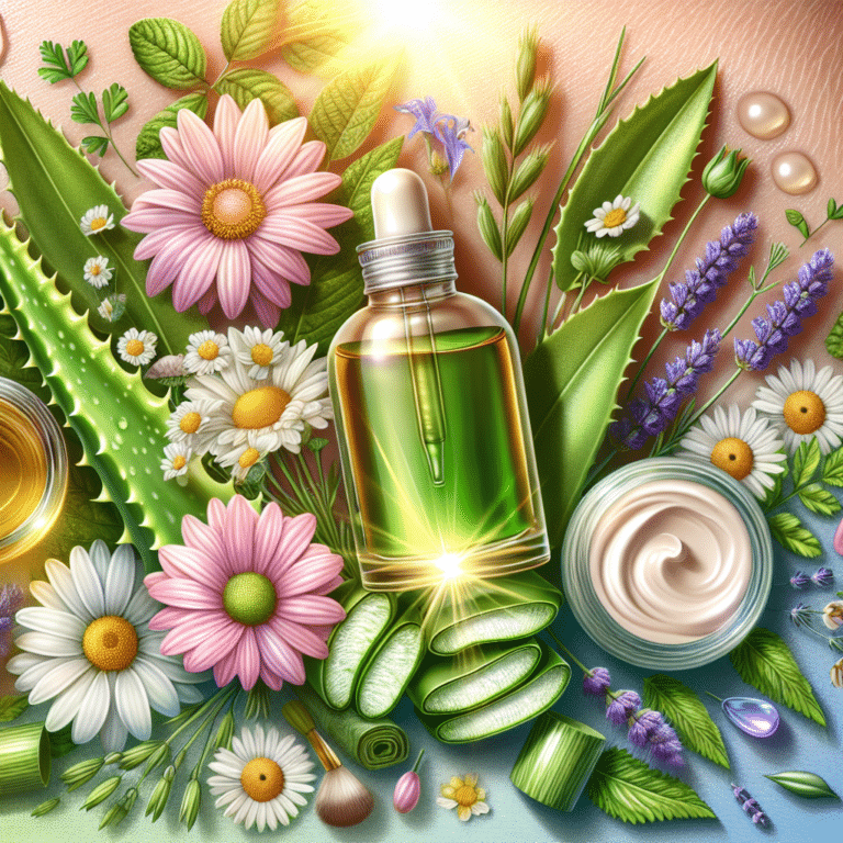 ingredientes naturais para pele radiante: dicas de beleza à base de plantas